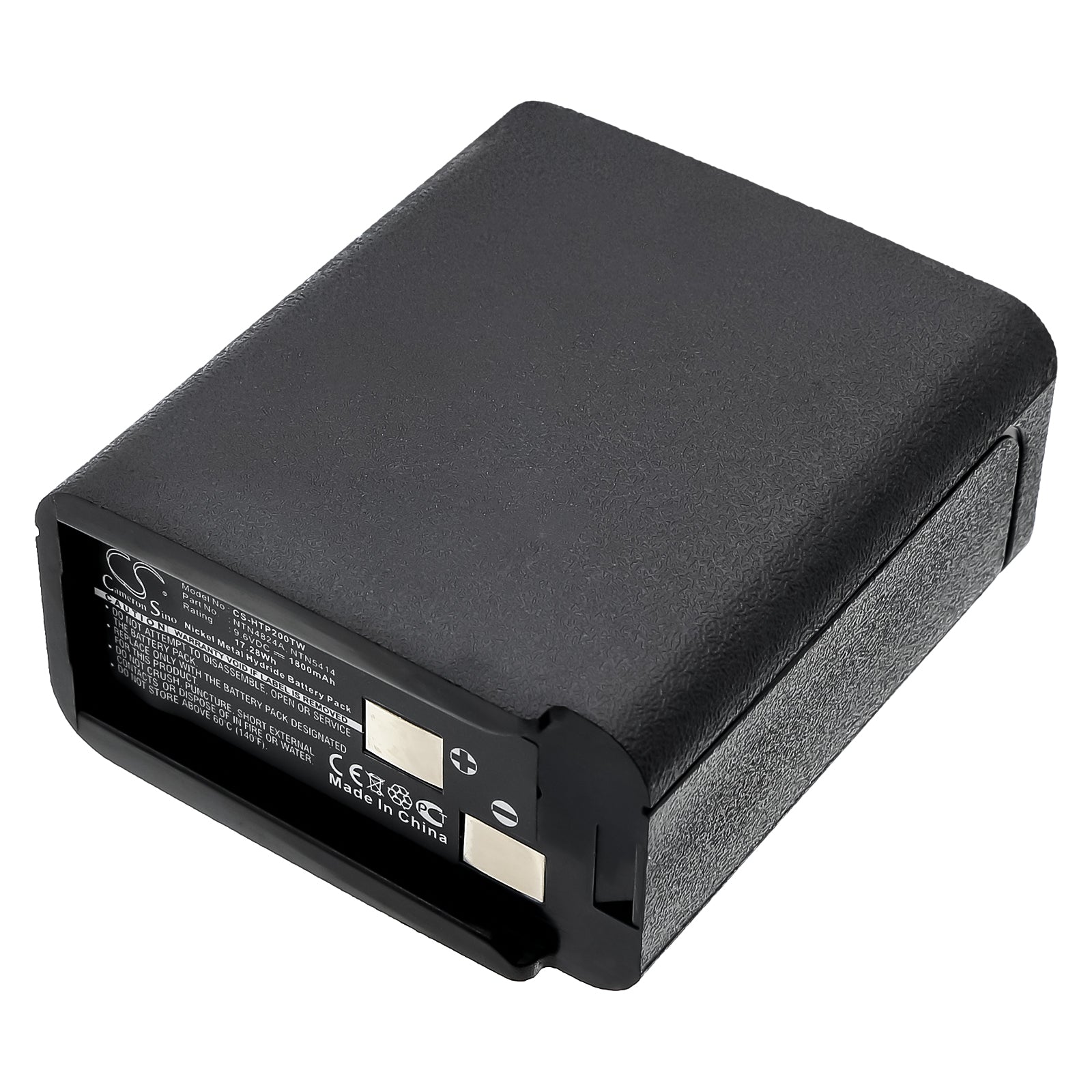 9.6V 1800mAh/17.28Wh Ni-MH Two-Way Radio Battery for Motorola