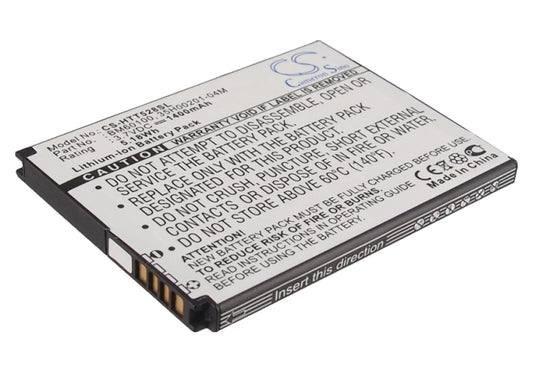 3.7V 1400mAh/5.18Wh Li-ion Mobile/SmartPhone Battery for HTC