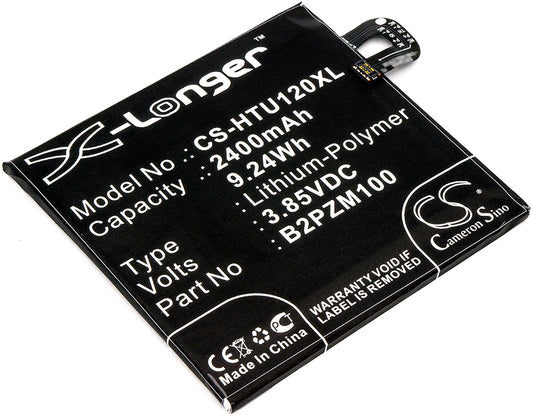 3.85V 2400mAh/9.24Wh Li-Polymer Mobile/SmartPhone Battery for HTC