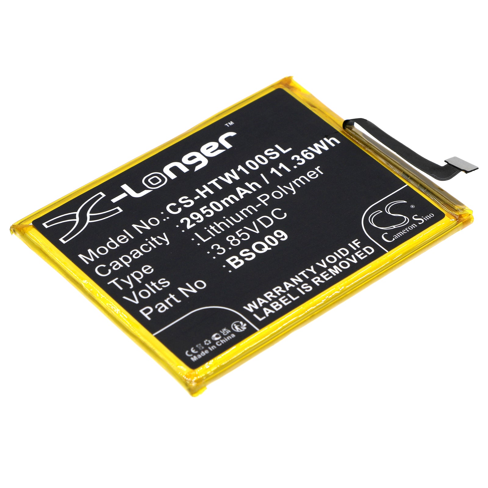 CS-HTW100SL Replacement Battery – Compatible with Wildfire E1, Wildfire E1 plus