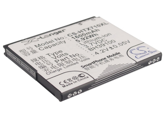 3.7V 1600mAh/5.92Wh Li-ion Mobile/SmartPhone Battery for Google