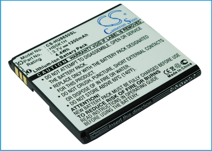 3.7VV 1200mAh/4.44Wh Li-ion Mobile/SmartPhone Battery for Huawei