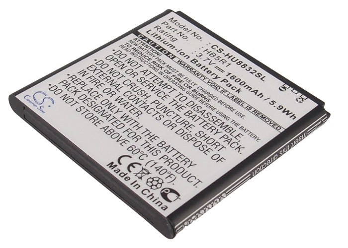 3.7V 1600mAh Li-ion Mobile/SmartPhone Battery for Huawei