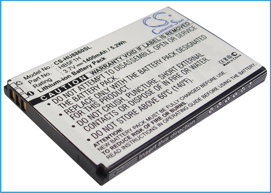 3.7V 1400mAh Li-ion Mobile/SmartPhone Battery for MetroPCS
