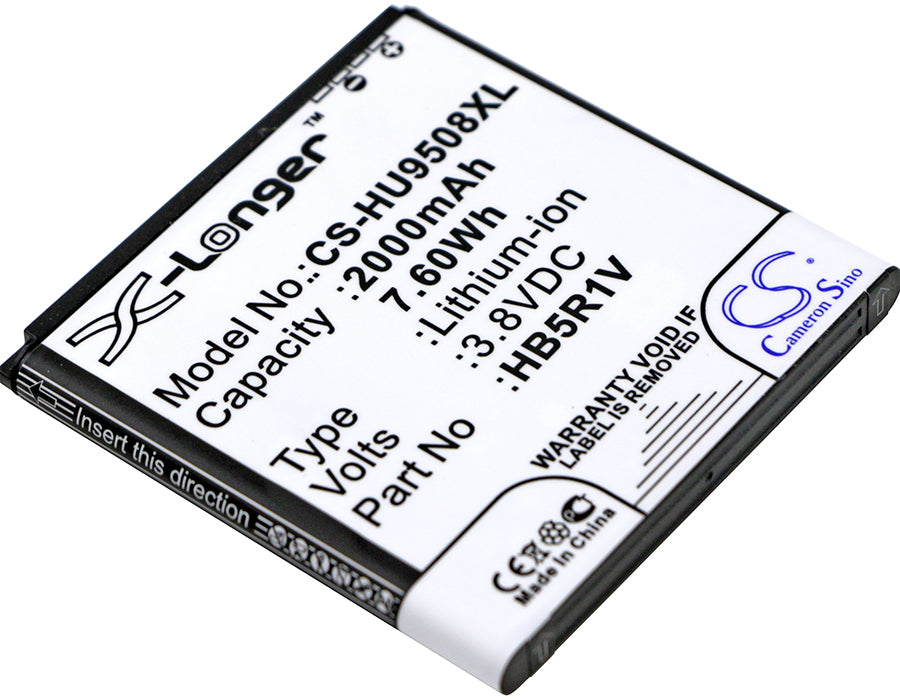 3.8V 2000mAh/7.60Wh Li-ion Mobile/SmartPhone Battery for Huawei
