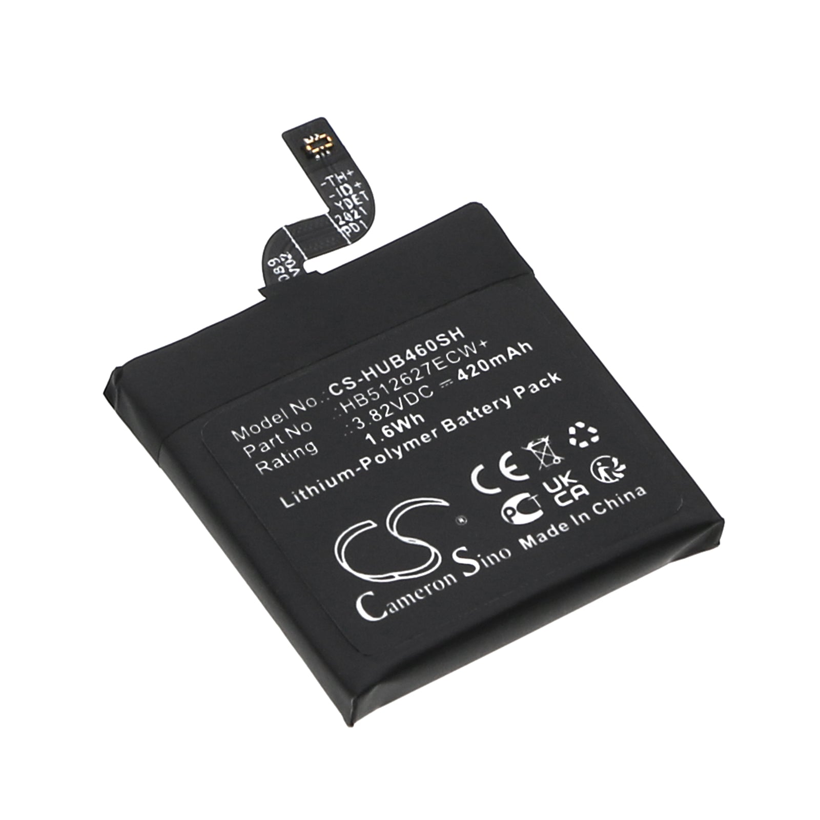 CS-HUB460SH Replacement Battery – Compatible with FTN-B19, Watch GT 46mm