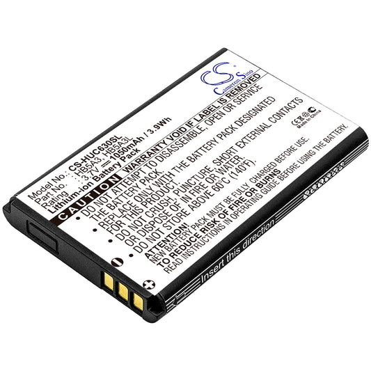 3.7V 1050mAh Li-ion Mobile/SmartPhone Battery for Huawei