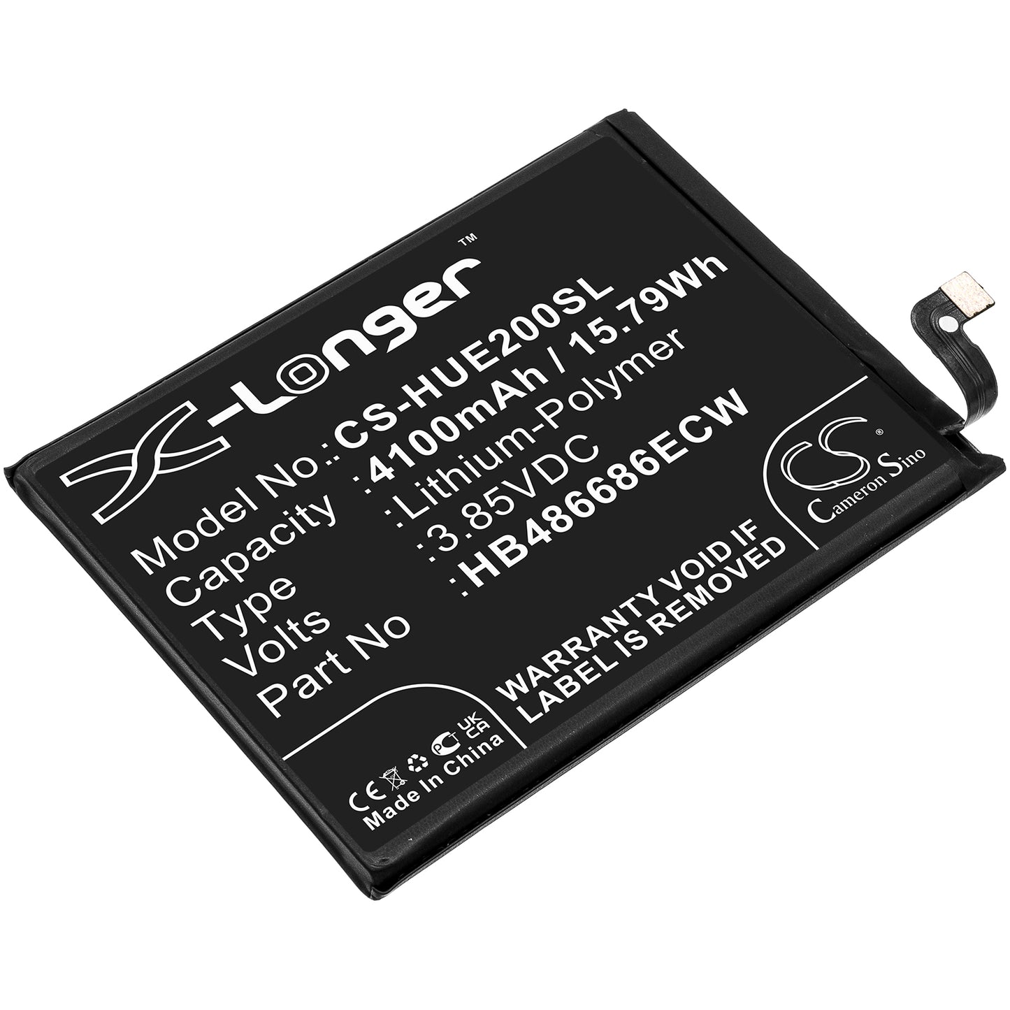 CS-HUE200SL Replacement Battery – Compatible with Changxiang 20 Plus, Enjoy 20 Plus, Enjoy 20 Plus 5G Standard Edit, FRL-AN00a, FRL-L22, FRL-L23, FRL-LX2, FRL-LX3, Y9a 4G