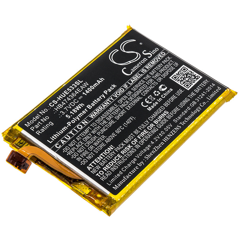 CS-HUE533SL Replacement Battery – Compatible with E5338, E5338-BK
