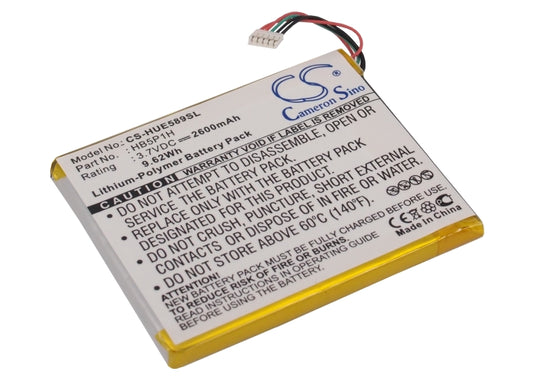 3.7V 2600mAh/9.62Wh Li-Polymer Hotspot Battery for Optus