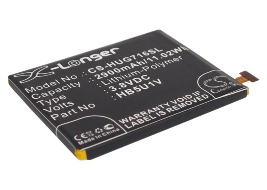 3.8V 2900mAh/11.02Wh Li-Polymer Mobile/SmartPhone Battery for Huawei