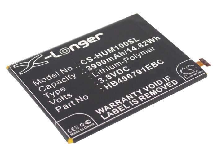 3.8V 3900mAh/14.82Wh Li-Polymer Mobile/SmartPhone Battery for Huawei