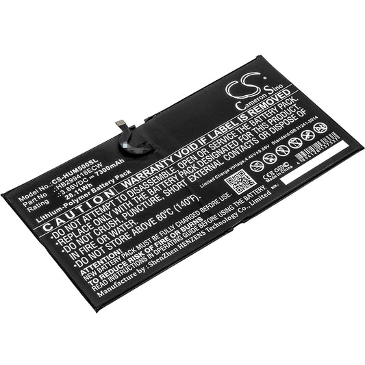 3.85V 7300mAh/28.11Wh Li-Polymer Tablet Battery for Huawei