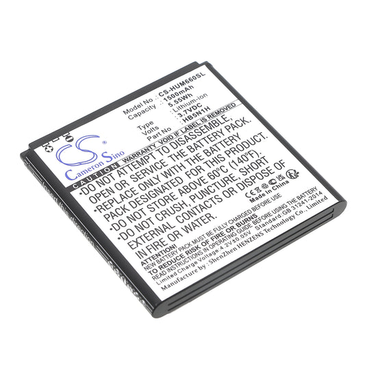 3.7V 1500mAh/5.55Wh Li-ion Mobile/SmartPhone Battery for T-Mobile