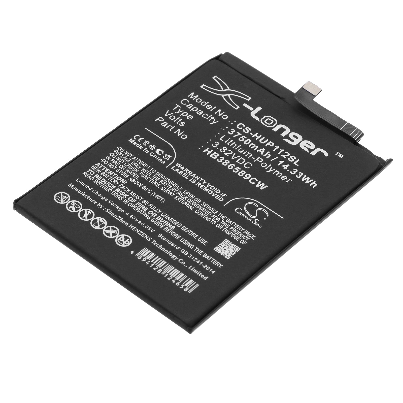 CS-HUP112SL Replacement Battery – Compatible with Berkeley, BKL-AL00, BKL-AL20, BKL-L09, BKL-TL10, COR-AL00, COR-AL10, Honor Play Premium, Honor Play Premium Edition Dua, Honor Play Premium Edition Dua, Honor V10, Honor V10 Premium Edition, Honor V10 Premium Edition Dual, Honor V10 Standard Edition, Honor V10 Standard Edition Dua, Honor V10 Standard Edition Dua, Honor View 10, Honor View 10 Global, Honor View 10 Global Dual SIM, Honor View 10 Global Dual SIM , Maimang 7, Mate 20 lite, Mate 20