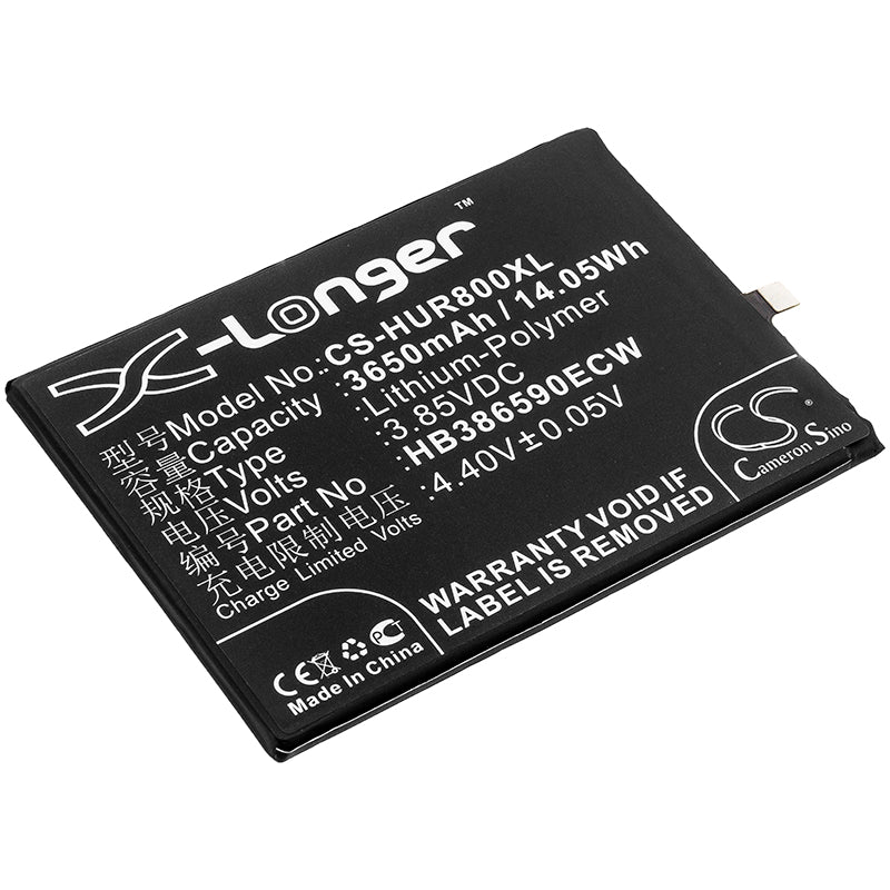 3.85V 3650mAh/14.05Wh Li-Polymer Mobile/SmartPhone Battery for Huawei