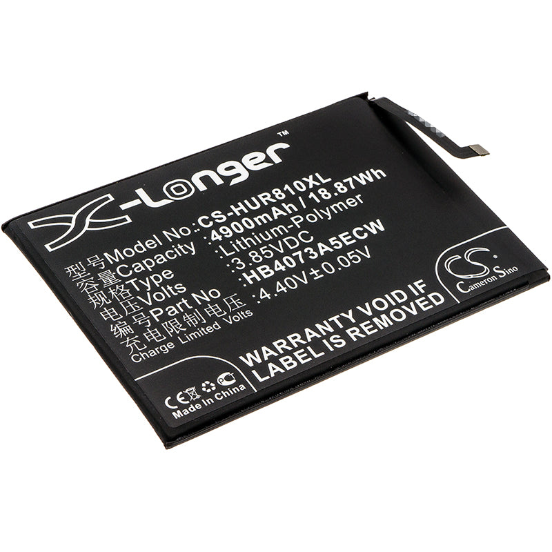 3.85V 4900mAh/18.87Wh Li-Polymer Mobile/SmartPhone Battery for Huawei