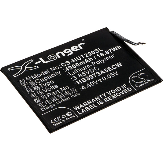 3.85V 4900mAh/18.87Wh Li-Polymer Mobile/SmartPhone Battery for Huawei