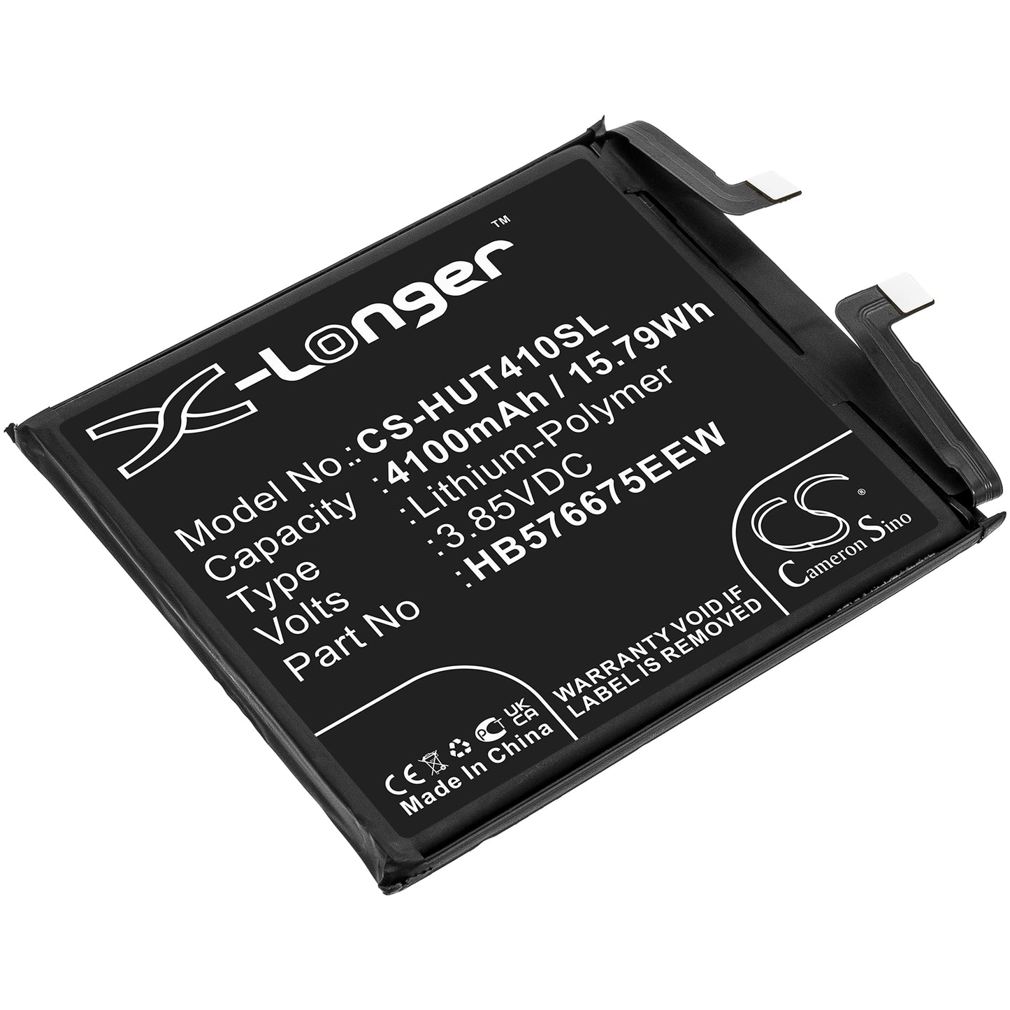 CS-HUT410SL Replacement Battery – Compatible with Mate 40 Pro, NOH-AN00, NOH-N09, NOH-N29, NOH-NX9, NOH-TN00