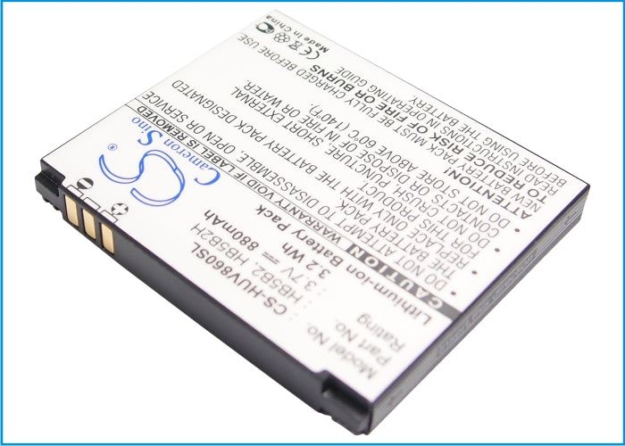 3.7V 880mAh/3.2Wh Li-ion Mobile/SmartPhone Battery for Vodafone
