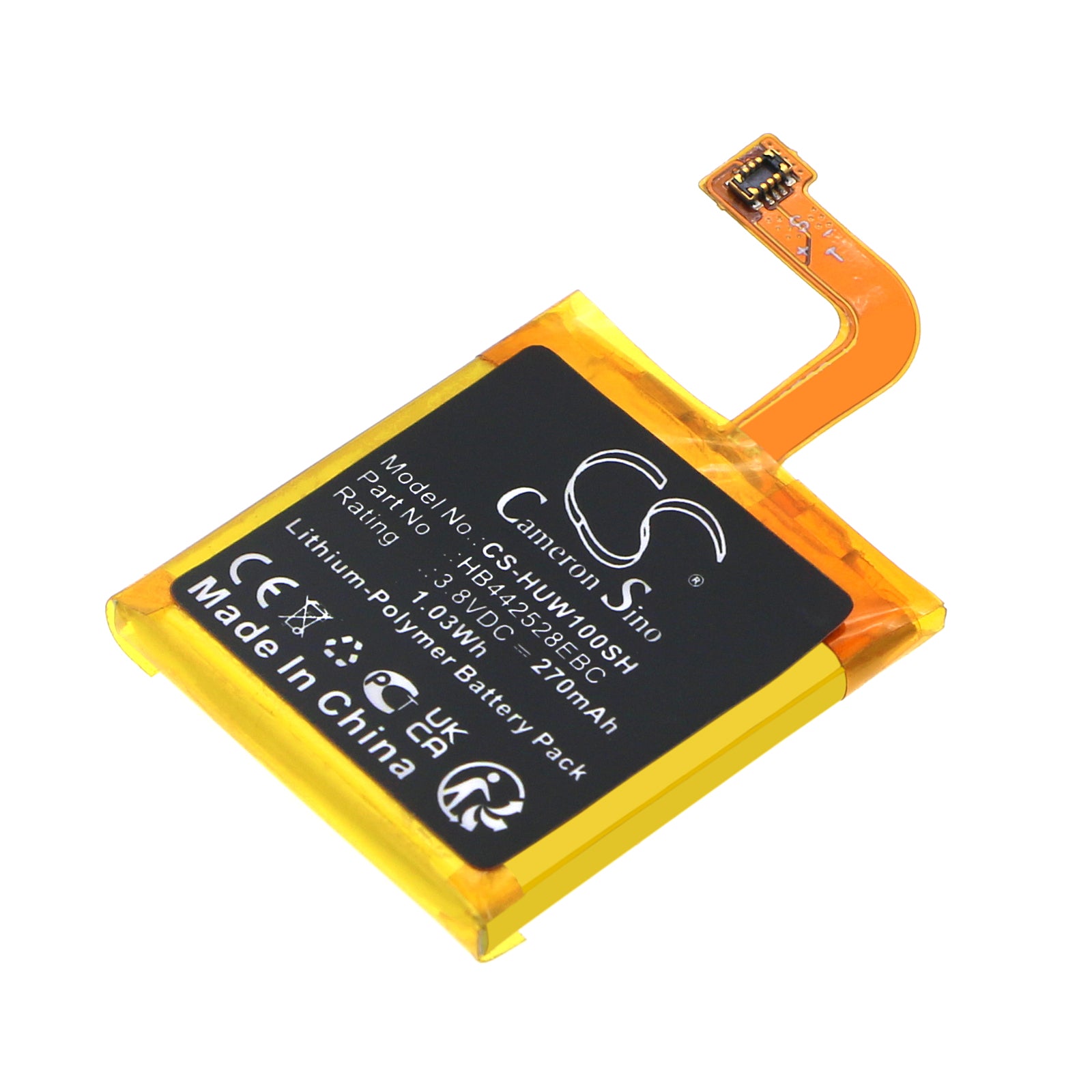 CS-HUW100SH Replacement Battery – Compatible with Watch 1