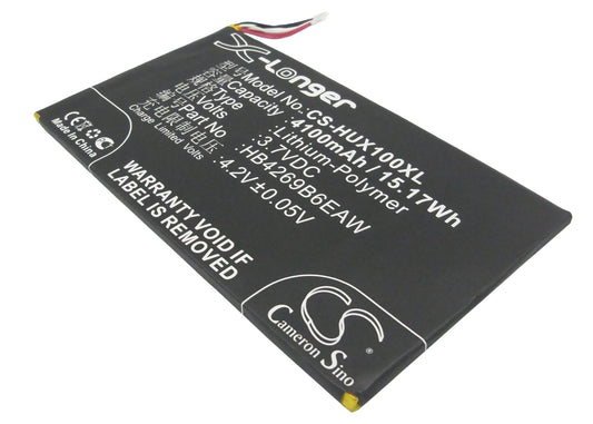 3.7V 4100mAh/15.17Wh Li-Polymer Mobile/SmartPhone Battery for Huawei