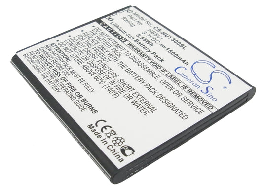 3.7V 1500mAh/5.55Wh Li-ion Mobile/SmartPhone Battery for Huawei