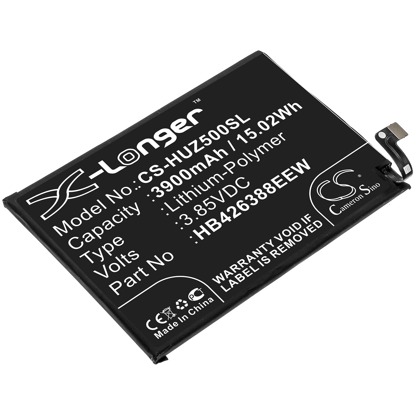 CS-HUZ500SL Replacement Battery – Compatible with Changxiang 20 Pro, DVC-AN00, DVC-AN20, DVC-TN00, DVC-TN20, Enjoy 20 Pro, Enjoy 20 Pro 5G, Enjoy Z 5G