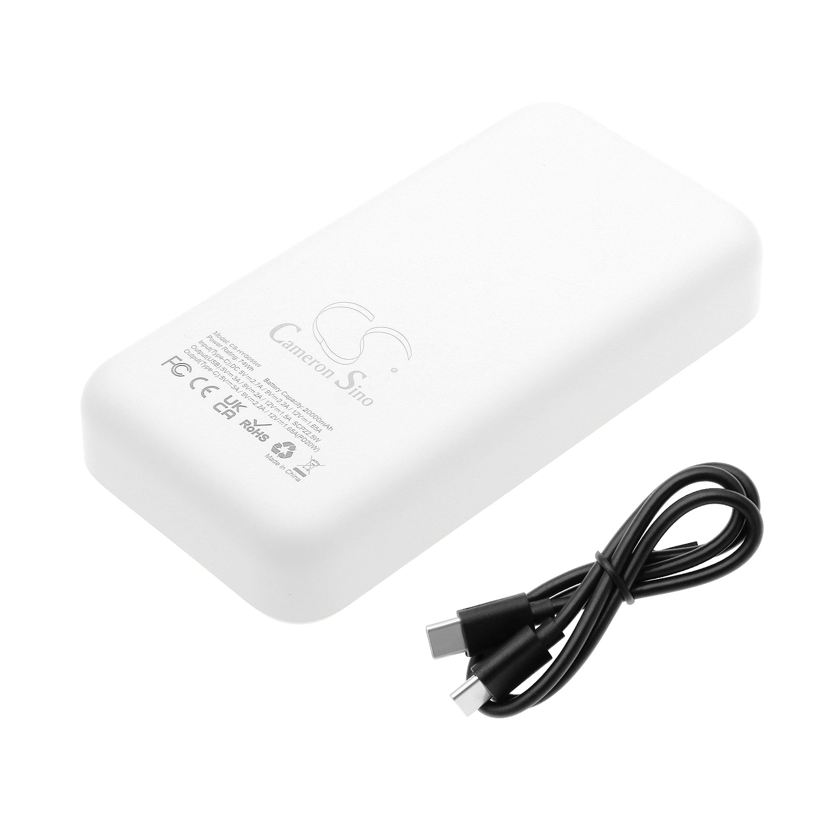 CS-HYG055W Replacement Battery – Li-Polymer 5.0 20000mAh / 100.00Wh