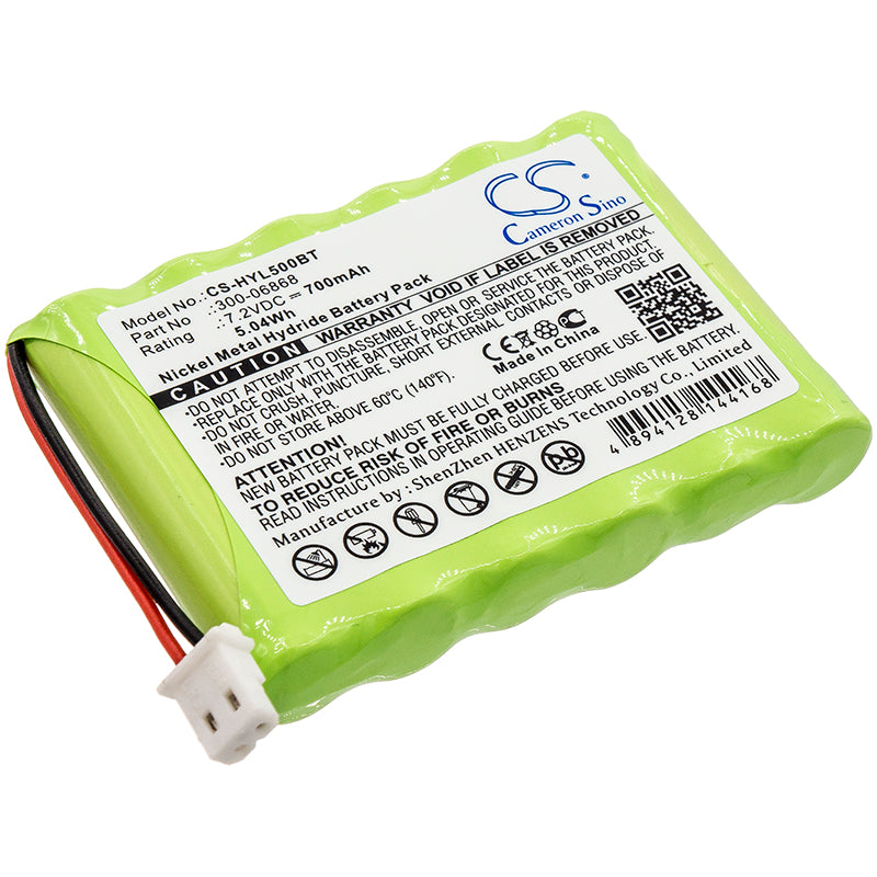 7.2V 700mAh/5.04Wh Ni-MH Alarm System Battery for Honeywell