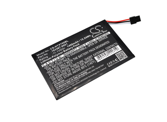 11.1V 1400mAh/15.54Wh Li-Polymer Barcode/Scanner Battery for Honeywell