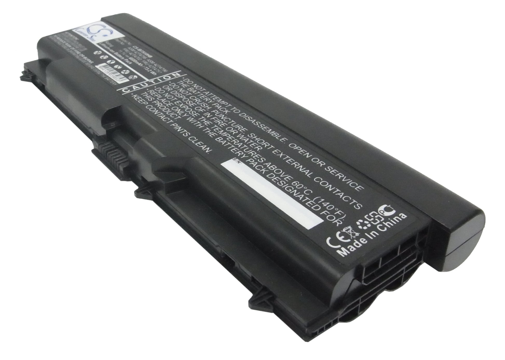 11.1V 6600mAh/73.26Wh Li-ion Notebook/Laptop Battery for Lenovo