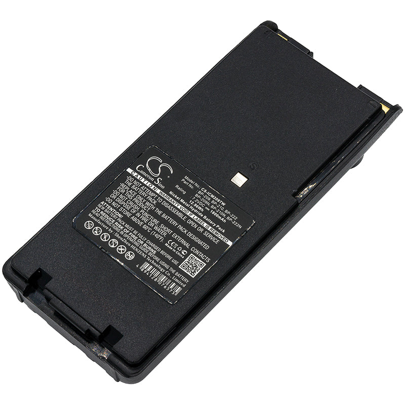 7.2V 1800mAh/12.96Wh Ni-MH Two-Way Radio Battery for Icom