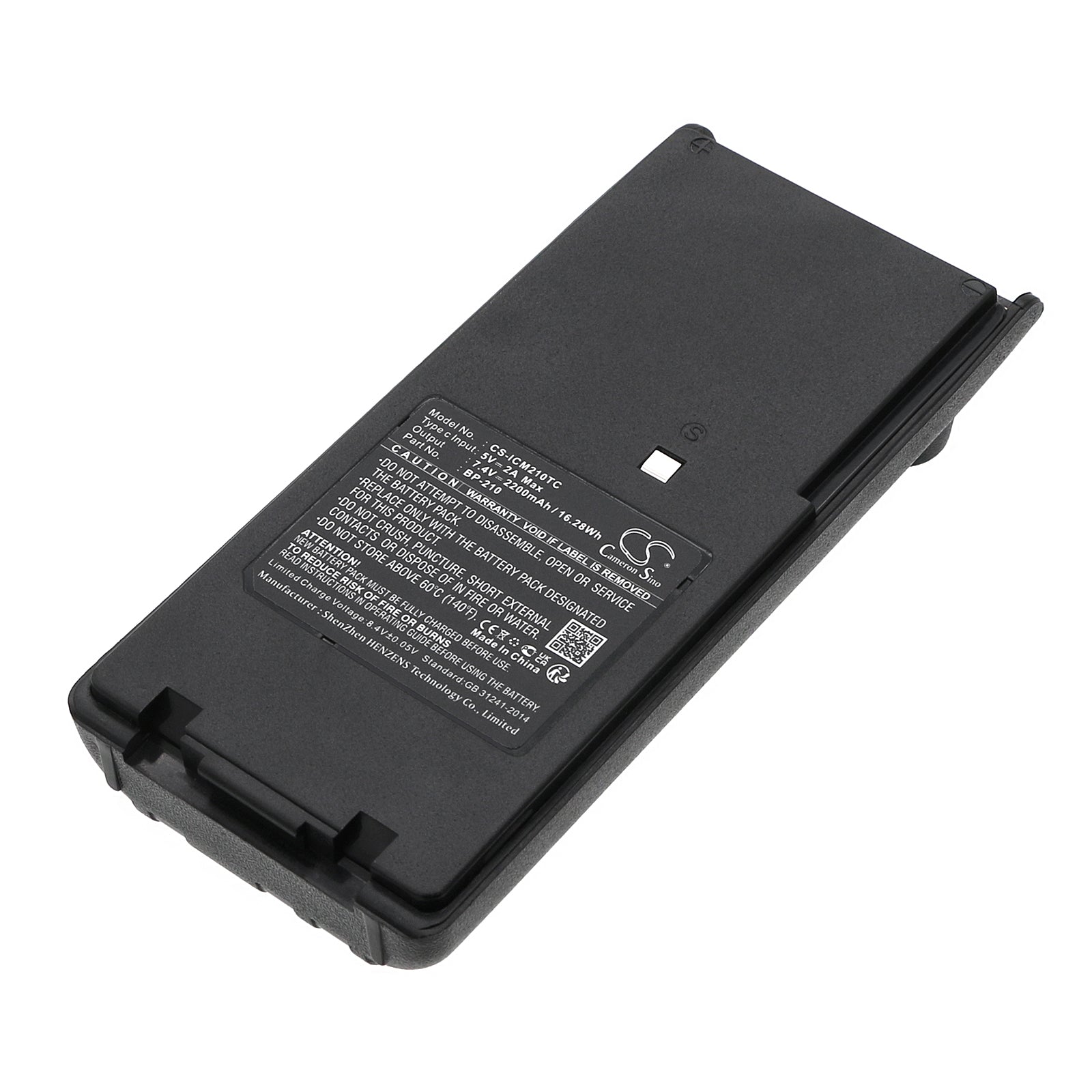 CS-ICM210TC Replacement Battery – Compatible with IC-A24, IC-A24E, IC-A6, IC-A6E, IC-F11, IC-F11BR, IC-F11S, IC-F12, IC-F12S, IC-F21, IC-F21BR, IC-F21GM, IC-F21S, IC-F22, IC-F22S, IC-F22SR, IC-F30FS, IC-F30GS, IC-F30GT, IC-F31GS, IC-F31GT, IC-F3G, IC-F3GS, IC-F3GT, IC-F40GS, IC-F40GT, IC-F41GS, IC-F41GT, IC-F4GS, IC-F4GT, IC-T3H, IC-U82, IC-V8, IC-V81, IC-V82