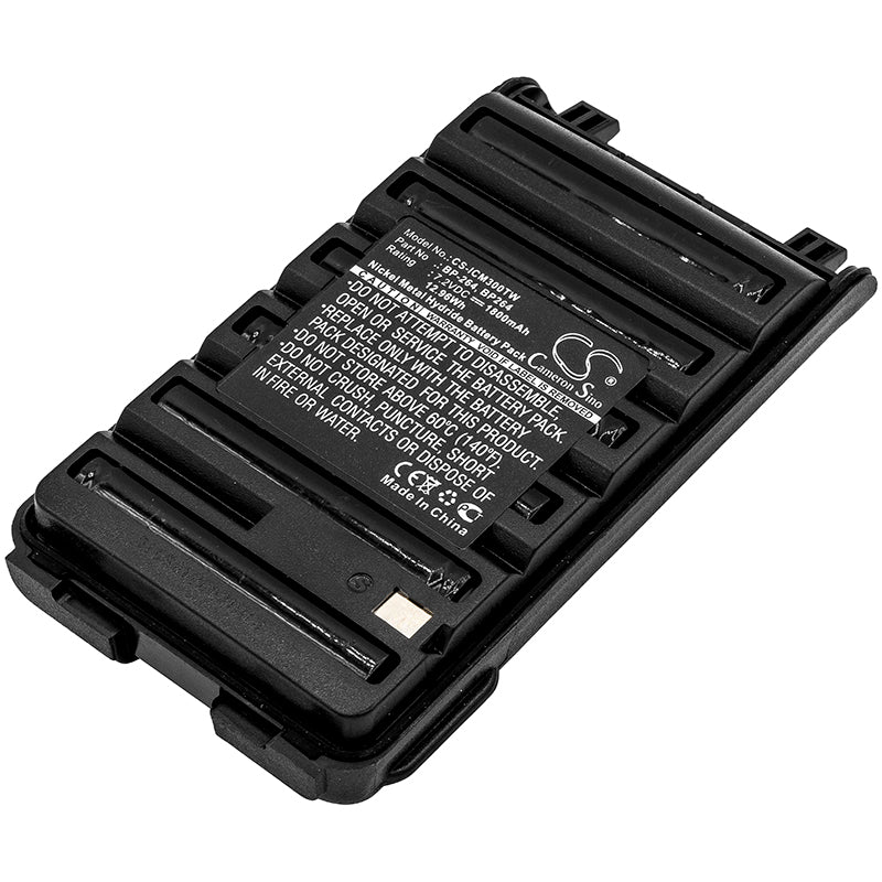 7.2V 1800mAh/12.96Wh Ni-MH Two-Way Radio Battery for Icom