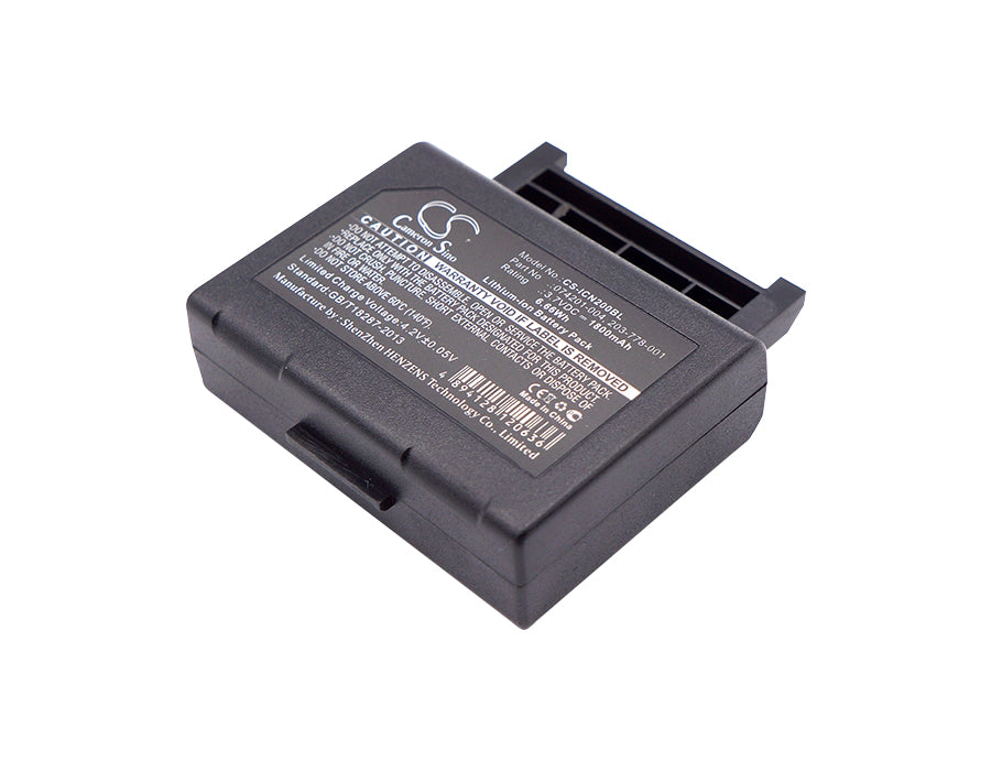 3.7V 1800mAh/6.66Wh Li-ion Barcode/Scanner Battery for Intermec