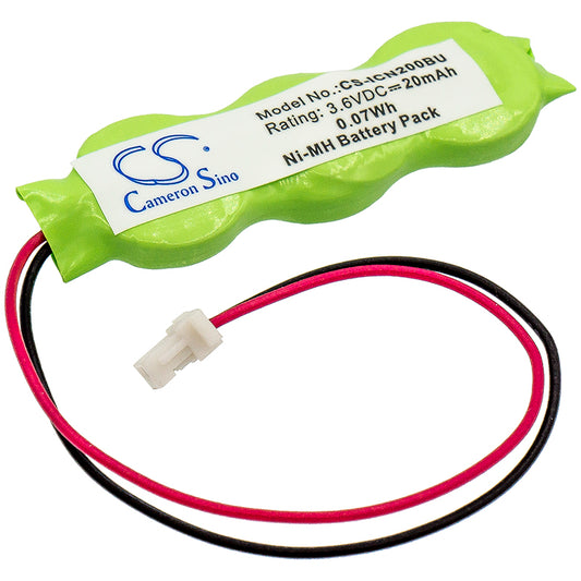 3.6VV 20mAh/0.07Wh Ni-MH CMOS/BackUp Battery for Intermec