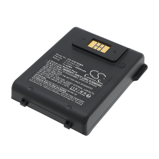 3.7V 4600mAh/17.02Wh Li-ion Barcode/Scanner Battery for Intermec