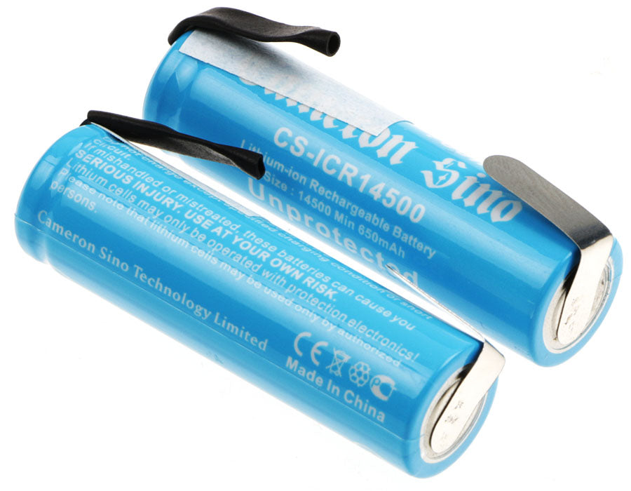 CS-ICR14500NT Replacement Battery – Li-ion 3.7 700mAh / 2.59Wh