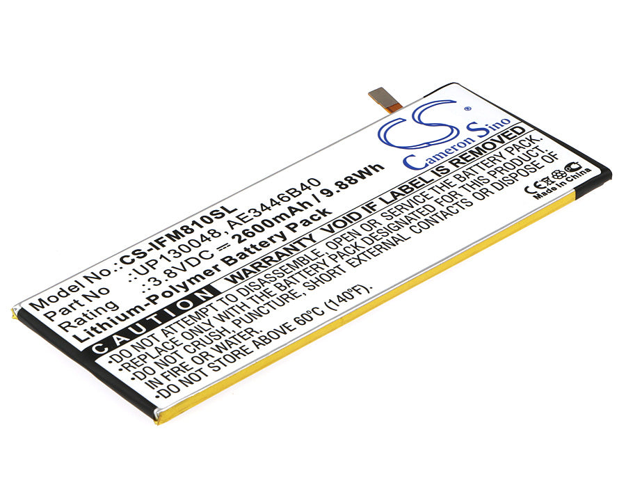 3.8VV 2600mAh/9.88Wh Li-Polymer Mobile/SmartPhone Battery for Infocus