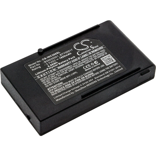 3.7V 1800mAh/6.66Wh Li-Polymer Payment Terminal Battery for Ingenico