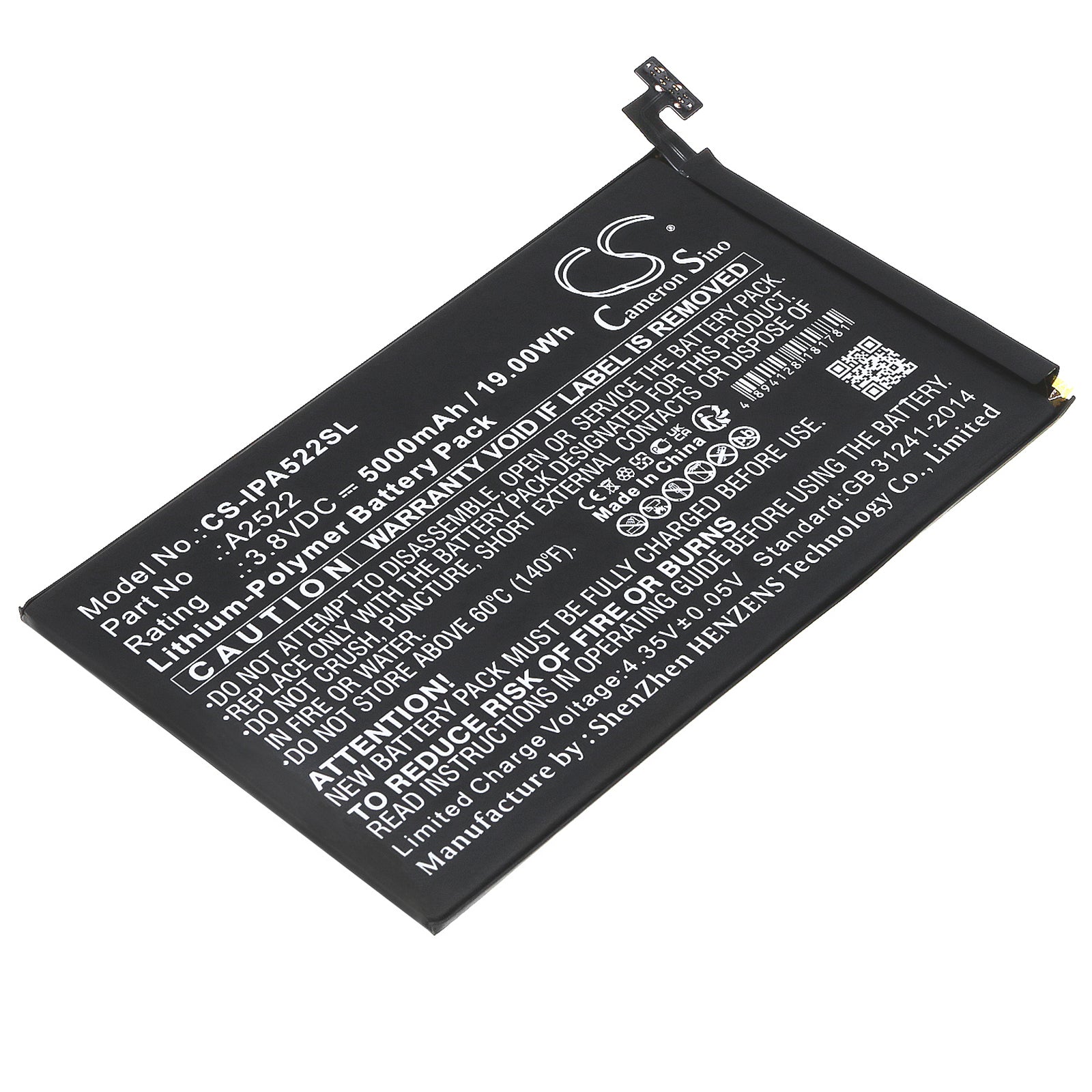 CS-IPA522SL Replacement Battery – Compatible with A2567, A2568, A2569, iPad Mini 6