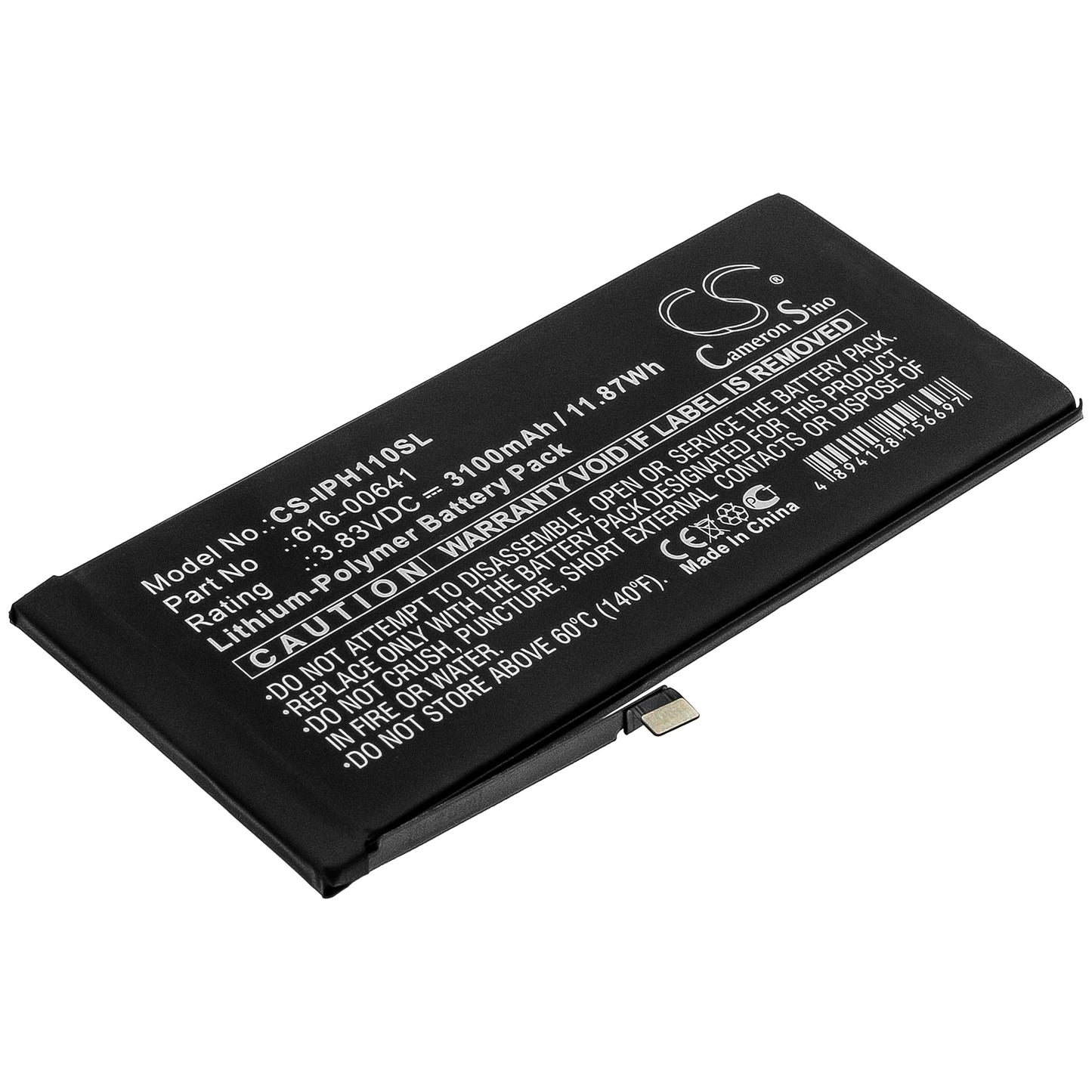 CS-IPH110SL Replacement Battery – Compatible with A2111, A2221, iPhone 11