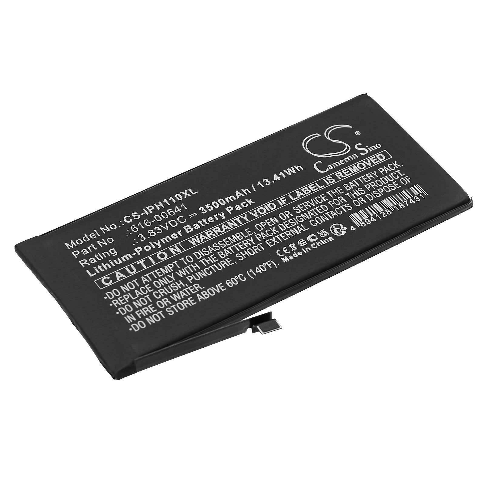 CS-IPH110XL Replacement Battery – Compatible with A2111, A2221, iPhone 11