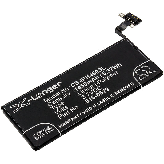 3.7V 1450mAh/5.37Wh Li-Polymer Mobile/SmartPhone Battery for Apple
