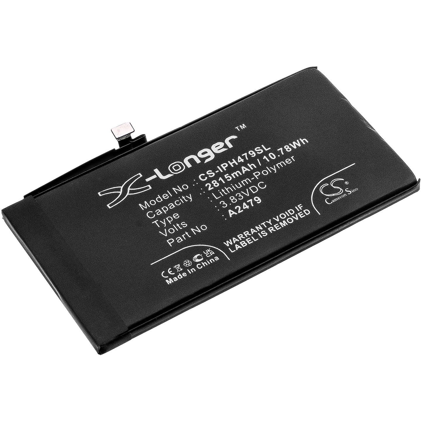 CS-IPH479SL Replacement Battery – Compatible with A2408, iPhone 12, iPhone 12 Max, iPhone 12 Pro