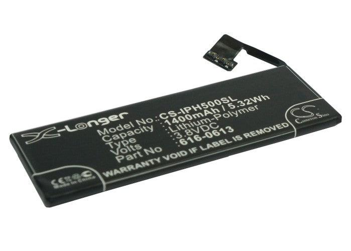 3.8V 1400mAh/5.32Wh Li-Polymer Mobile/SmartPhone Battery for Apple