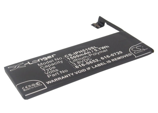 CS-IPH510SL 1500mAh / 5.70Wh  Suitable for Apple iPhone 5s, A1234, A1528 ...