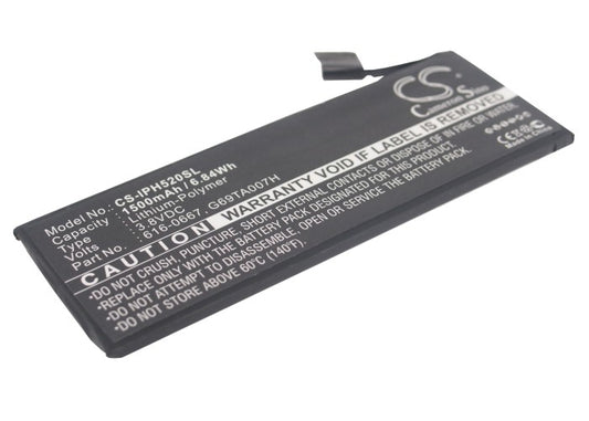 3.8V 1500mAh/5.70Wh Li-Polymer Mobile/SmartPhone Battery for Apple