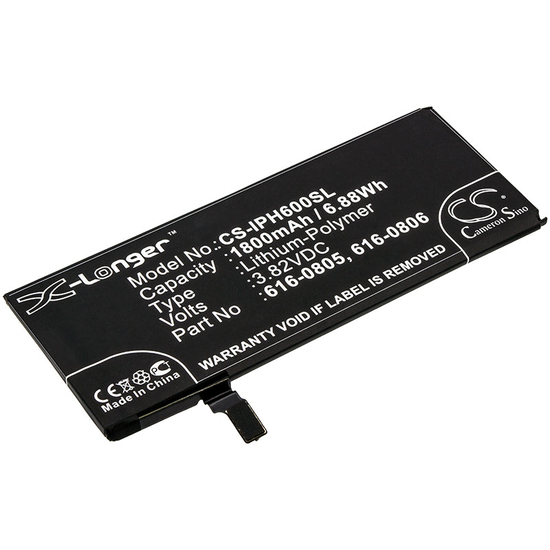 3.82VV 1800mAh/6.88Wh Li-Polymer Mobile/SmartPhone Battery for Apple